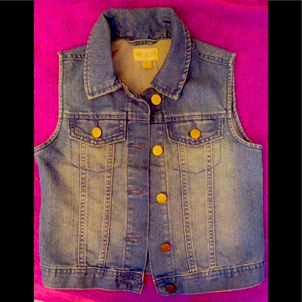 Child’s Jean Vest.